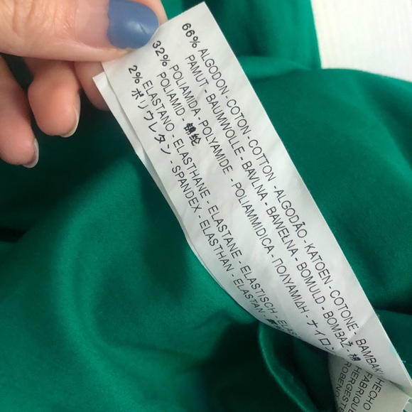 Zara Green Sleeveless Dress - Picture 4 of 4